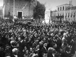 in piazza