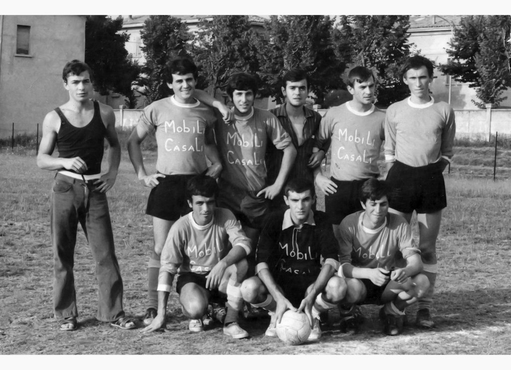 calcio con  Luciano